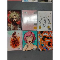 Cuaderno Universitario Espiral 1 Línea Zien 100H