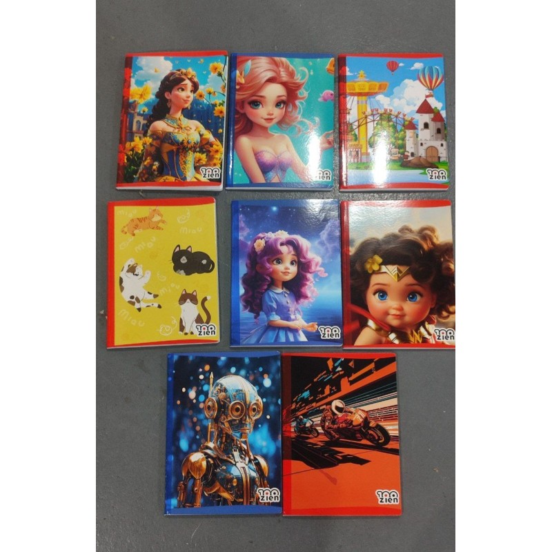 Cuaderno Cosido Cuadros Zien 100H