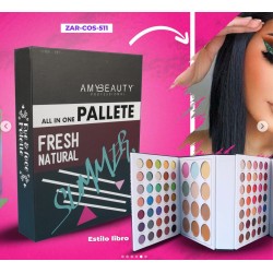 PALETA DE SOMBRAS AMY BEAUTY SUMMER FRESH NATURAL 511