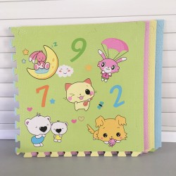 Alfombra Rompecabezas Goma Eva 60x60cm 4808 4806 4800 4807