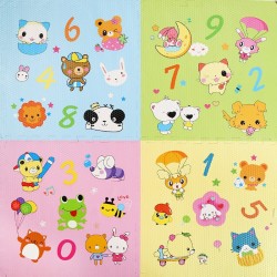 Alfombra Rompecabezas Goma Eva 60x60cm 4808 4806 4800 4807