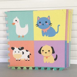 Alfombra Rompecabezas Goma Eva 60x60cm 4808 4806 4800 4807