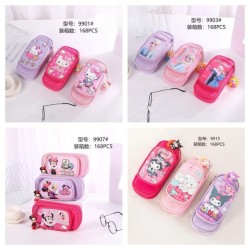 Cartuchera Infantil Niñas Hello Kitty Frozen Minnie Kuromi 9901