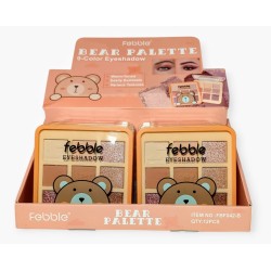 Paleta de Sombras 9 Colores Osito - Febble FBF042-B