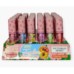 VICTORIA SPIRIT LIP OIL PEACH MOISTURIZE THE 6073
