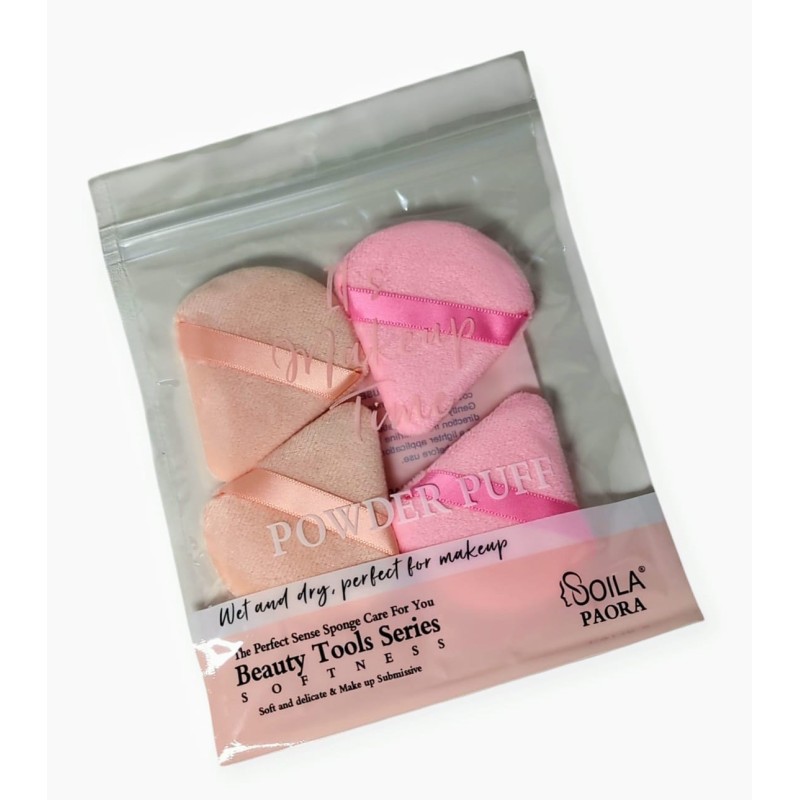 mota triangular de maquillar set de 4pcs 419012