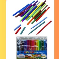 Marcadores 18 colores JD3386