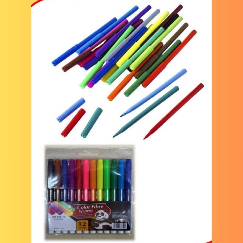 Marcadores 12 Colores JD3387