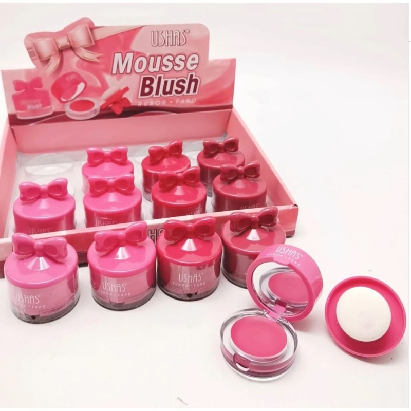 USHAS MOUSSE BLUSH RUBOR FARD UC094A