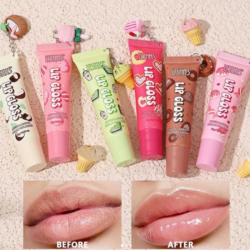 USHAS LIP GLOSS CON LLAVERO UC156