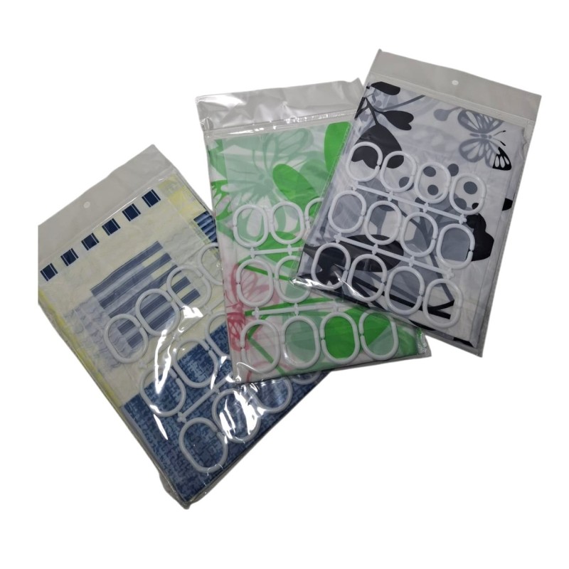 CORTINA DE BAÑO 180 X 180 JD2835