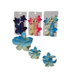 PINZA DE CABELLO FORMA DE ORQUIDEA JD3662