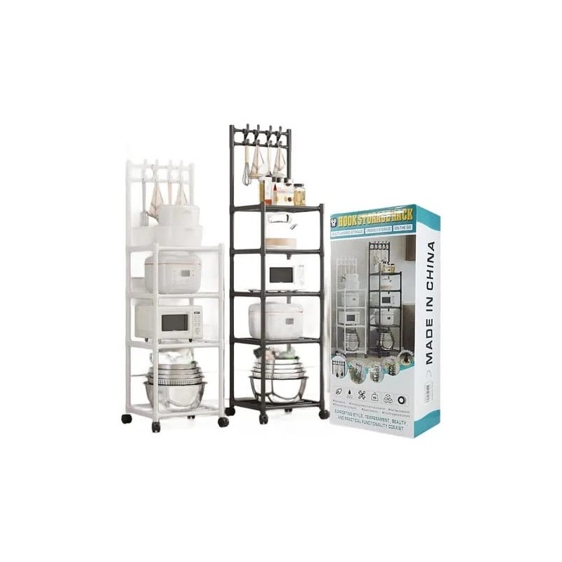 Estante organizador  para microondas - 4 PISOS - 4828