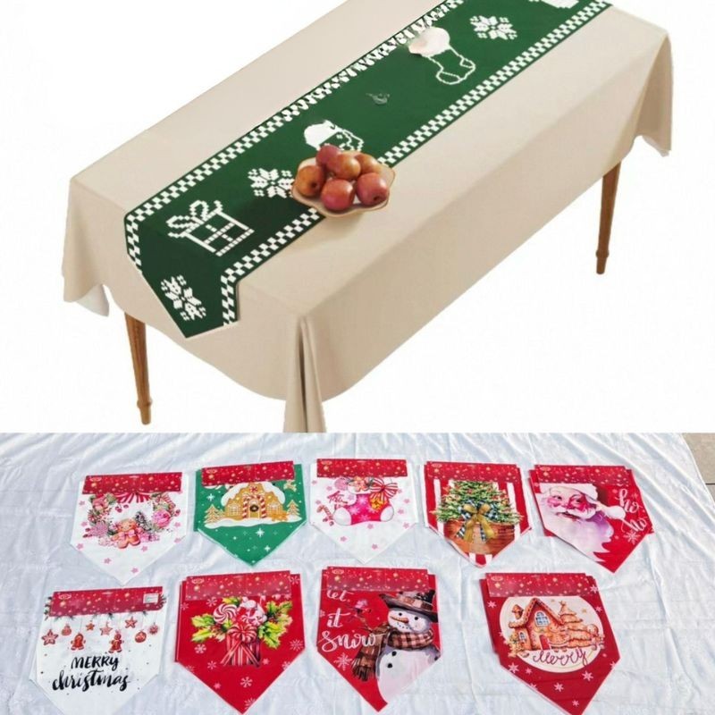 Camino de mesa navideño 30 x 180cm  3071