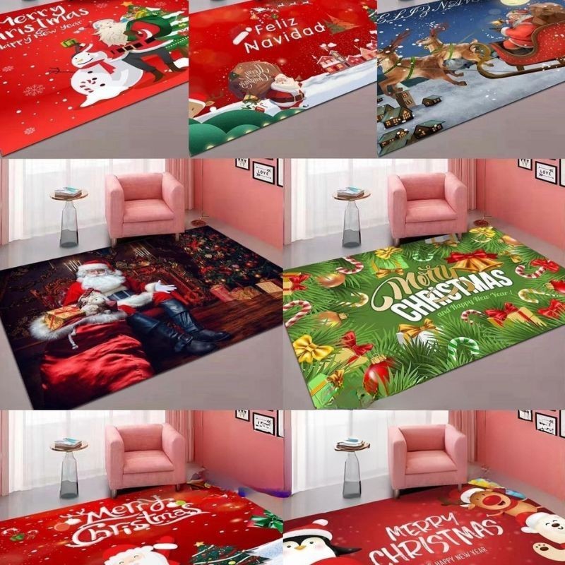 Alfombras navideñas rectangulares 60 x 40CM 681