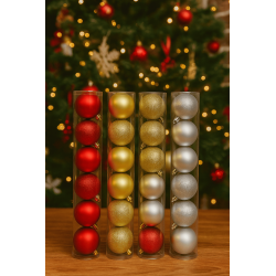 Set de 9 bombillos navideños 8cm 3051