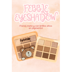 Paleta de Sombras 9 Colores Osito - Febble FBF042-B