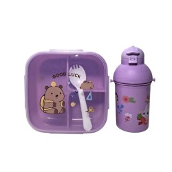 SET DUO LONCHERA Y TOMATODO CAPIBARA 3514