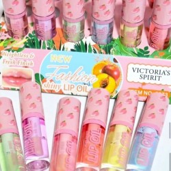VICTORIA SPIRIT LIP OIL PEACH MOISTURIZE THE 6073