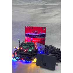 Luces Navideñas 100L 10mt Multicolor 639-3