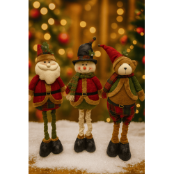 Muñeco Navideño Extensible 80cm 3100