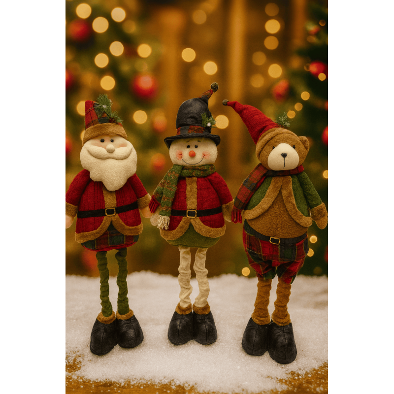 Muñeco Navideño Extensible 80cm 3100