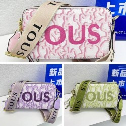Cartera Crossbody Tous 20245 (Rosa-Verde-Morado)