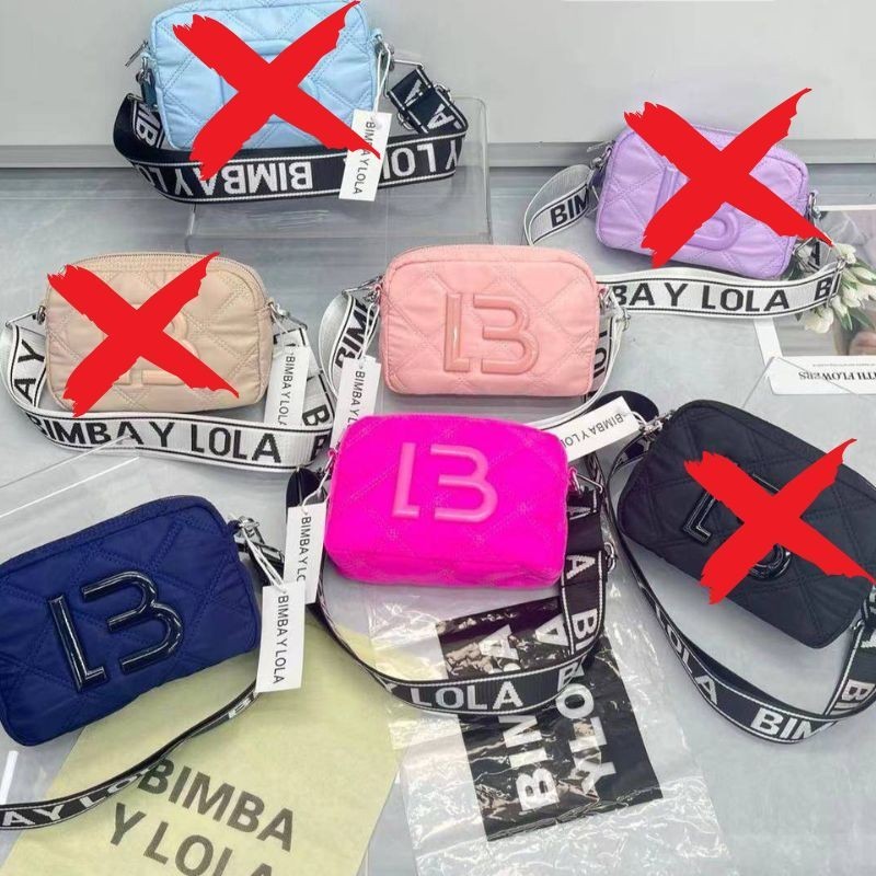 Cartera Bimba y Lola W8002 (Rosa/ Fuccia/ Azul)