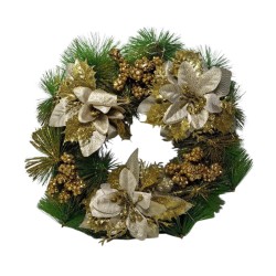 CORONAS NAVIDEÑAS CON LUCES 0648-5-6-7-8