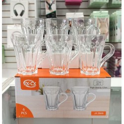 Set de 6 tazas 130ml GU021