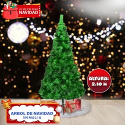Arbol Navideño Tipo Pino 2.1m BS-15