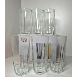 Set de 6 vasos 300ml  GU004