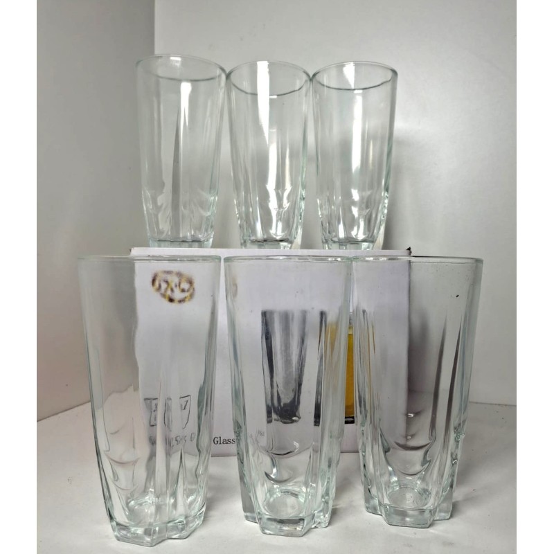 Set de 6 vasos 300ml  GU004