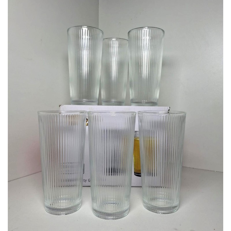 Set de 6 vasos 300ml  GU007