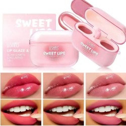 LABIAL GLOSS 2IN1 USHAS en Forma de Audífono UC104A UC104B