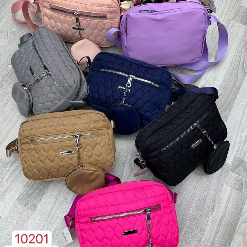 Bolso/Crossbody 10201 (Rosa y Fuccia)