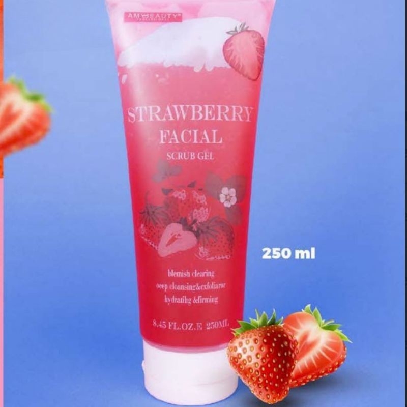 EXFOLIANTE FACIAL EN GEL FRESAS 250ml COS-364