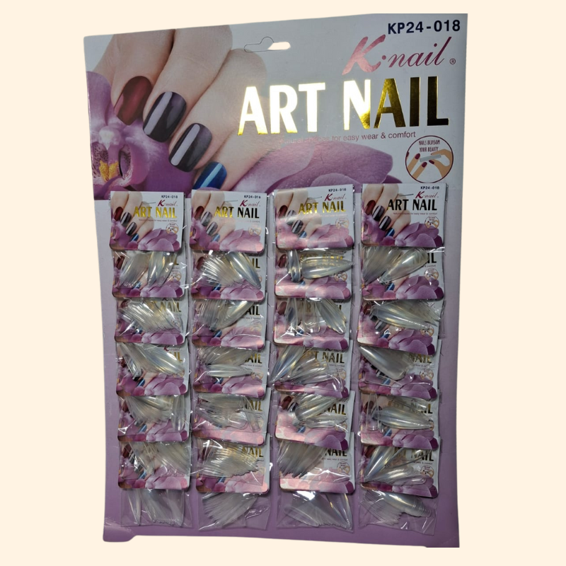 ART NAIL UÑAS POSTIZAS ESTILO PUNTA FLECHA KP24-018