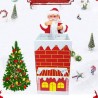 Papá Noel entra a chimenea 3081