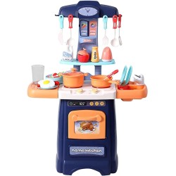 Juguete Horno cocina Azul con 30 accesorios GH-78
