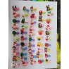 Pack de 50 Mini Clip Vinchitas Navideñas