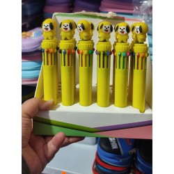 Esferos 10 Colores BT21 Amarillo Chimmy