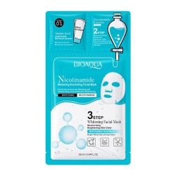 Mascarilla Facial de Velo 3 Pasos BQY18236  BQY18205 - Bioaqua