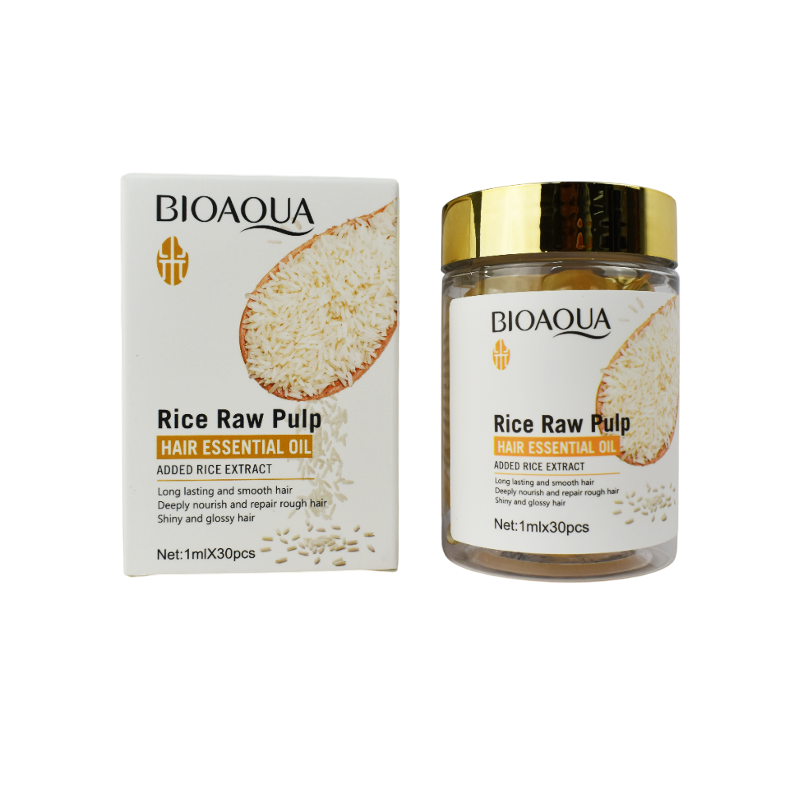 Cápsulas con Extracto de Arroz parta el Cabello BQY00973- Bioaqua