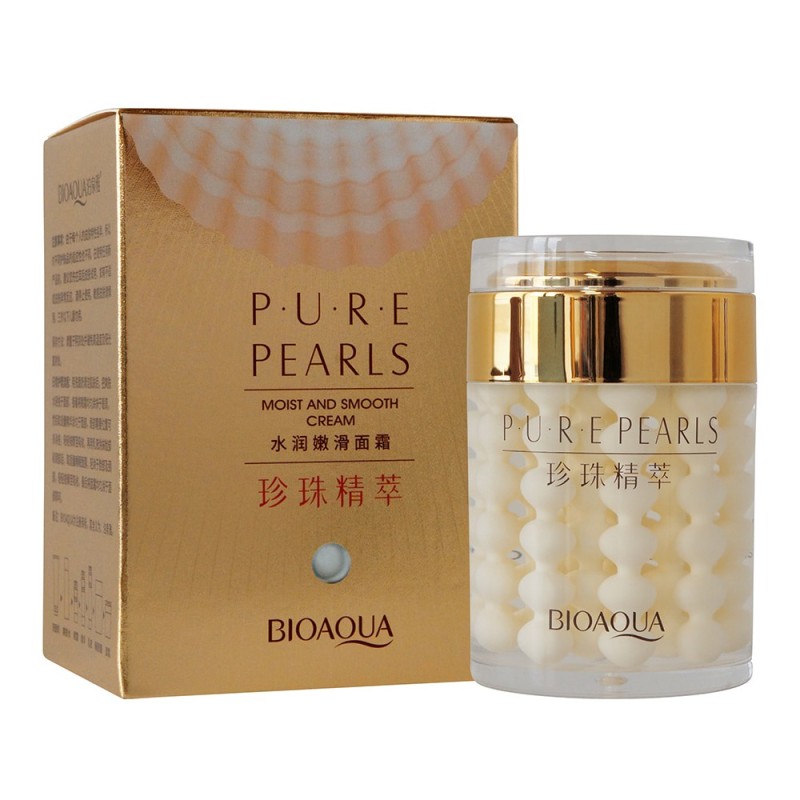 Crema Facial de Perlas BQY01696 - Bioaqua