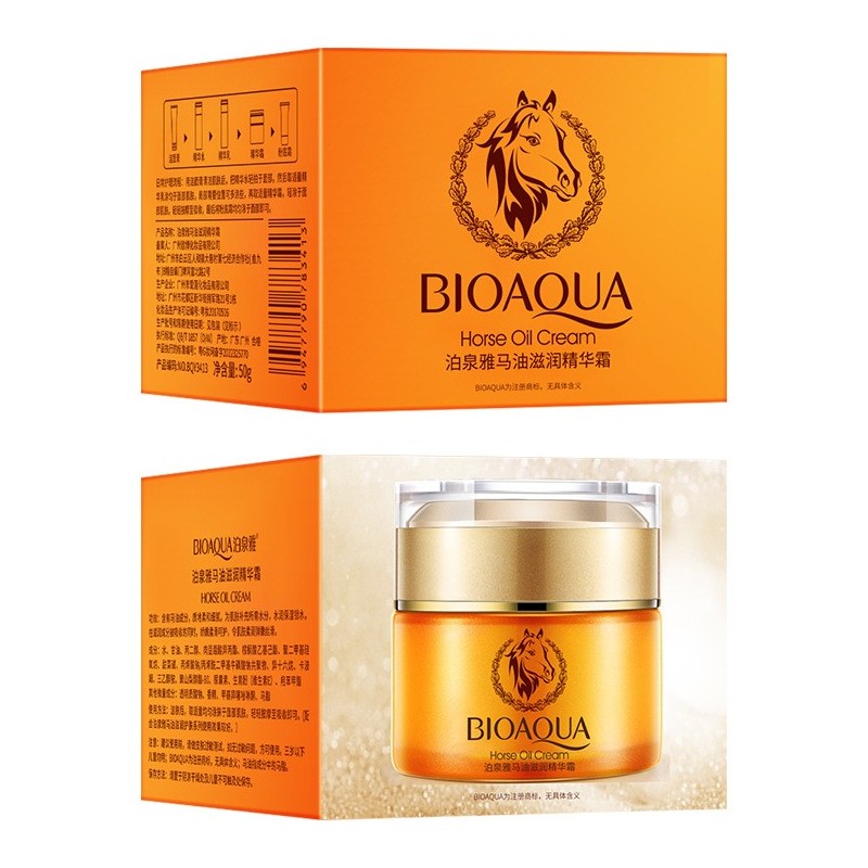 Crema Facial Aceite de Caballo 50g BQY80779 - Bioaqua