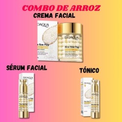 Combo Facial de Arroz - Bioaqua 48171 48164 48188