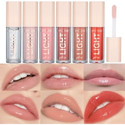 LIP GLOSS CON COLOR/DESTELLOS BRILLANTES H1015 -HANDAYAN