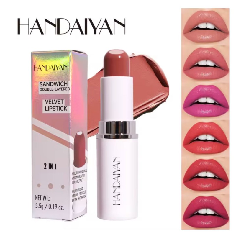 LABIAL 2-1 BALSAMO HIDRATANTE Y LABIAL EN BARRA H1067 - HANDAYAN