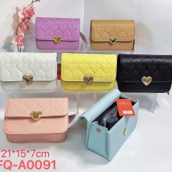 Cartera A0091 21x15x7cm (Amarilla)